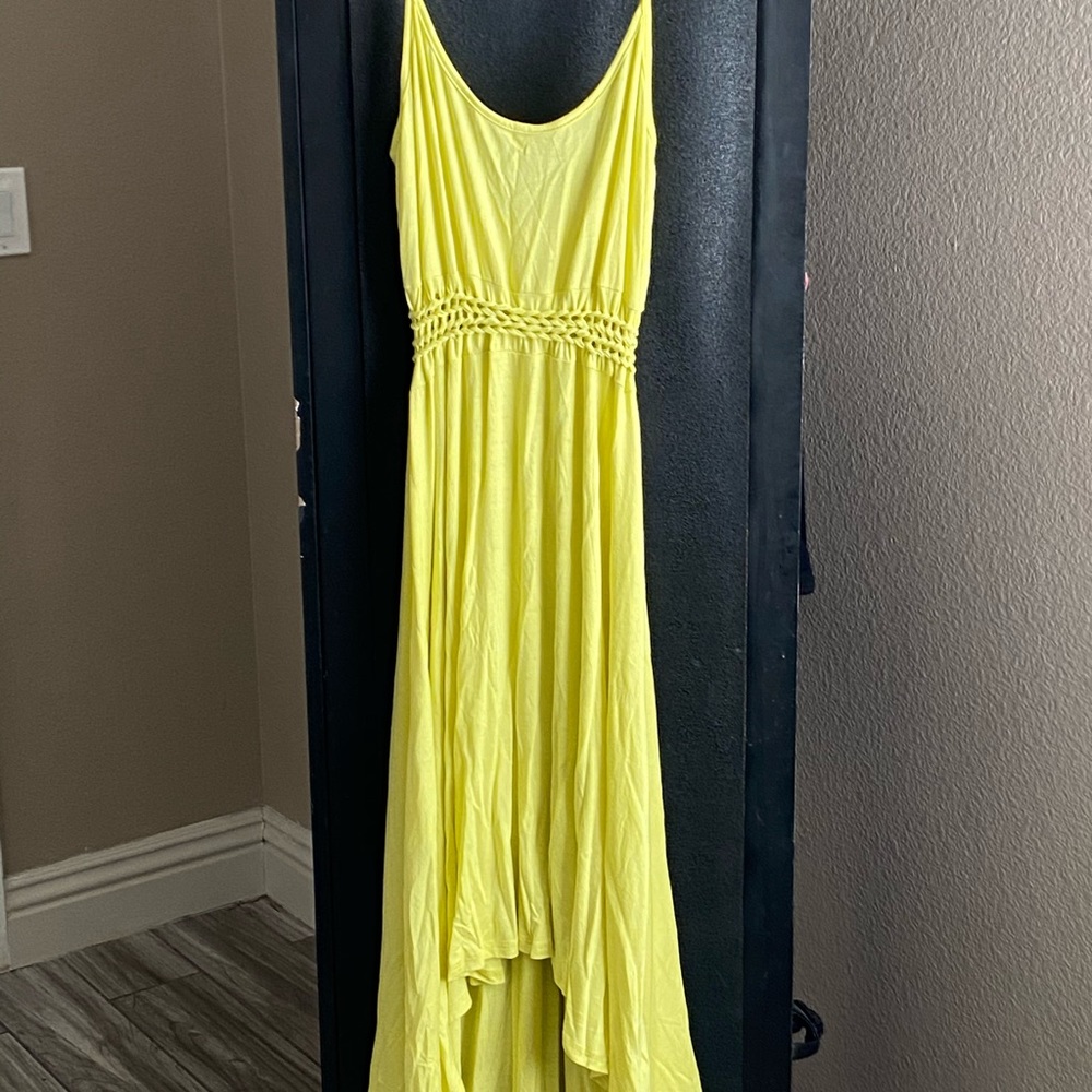 Lime Green Dress